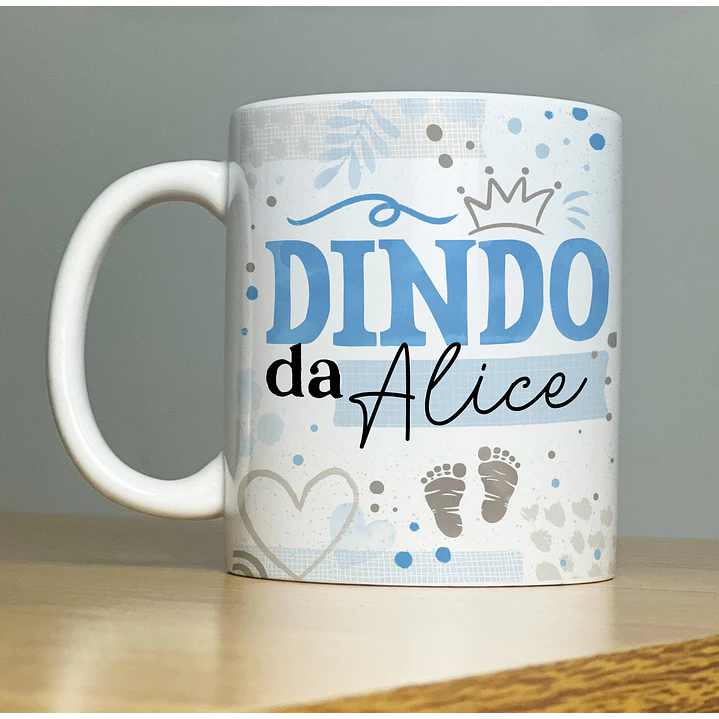 13 Artes para Caneca Dindo e Dinda Padrinhos em Jpg  7