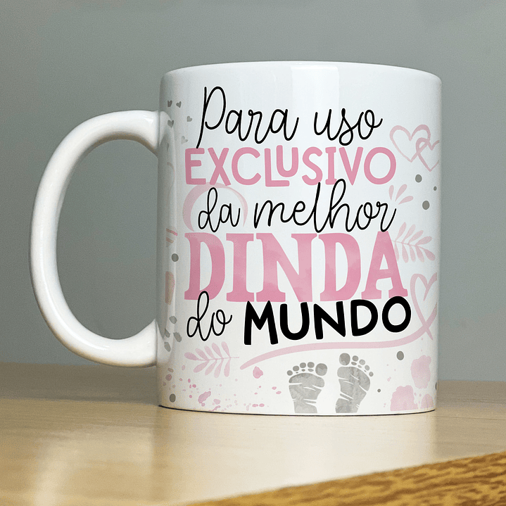 13 Artes para Caneca Dindo e Dinda Padrinhos em Jpg  8