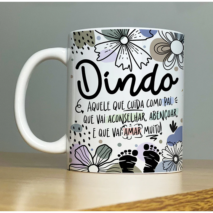 13 Artes para Caneca Dindo e Dinda Padrinhos em Jpg  9