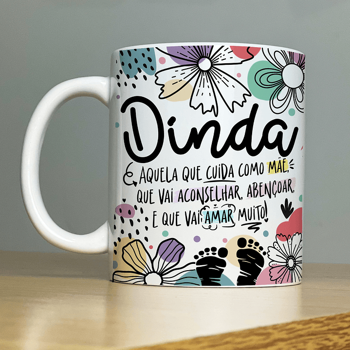 13 Artes para Caneca Dindo e Dinda Padrinhos em Jpg  10