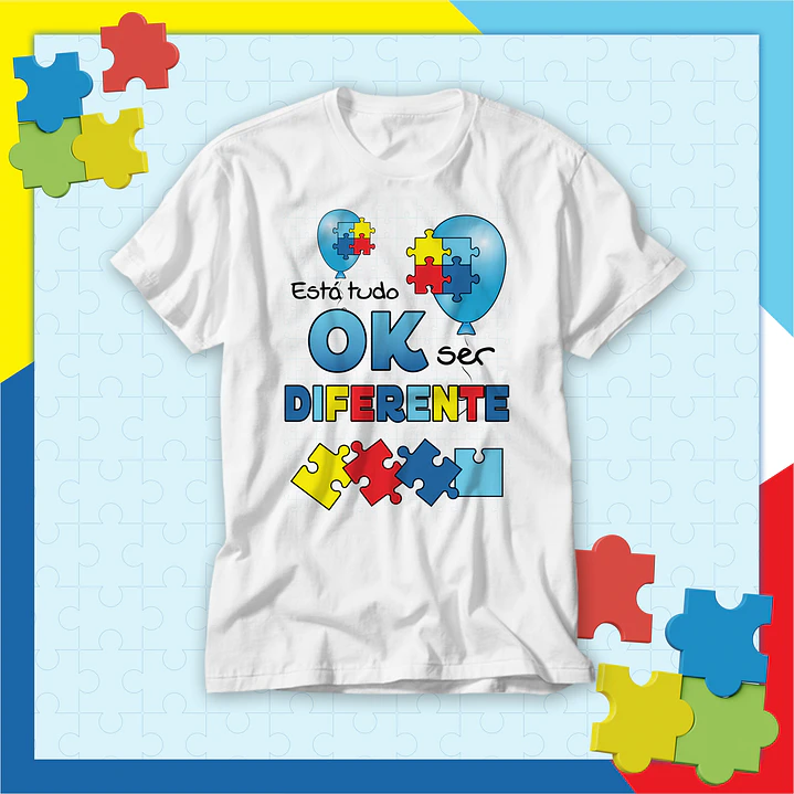 20 Artes para Camisa Autismo Arquivo Editavél  4