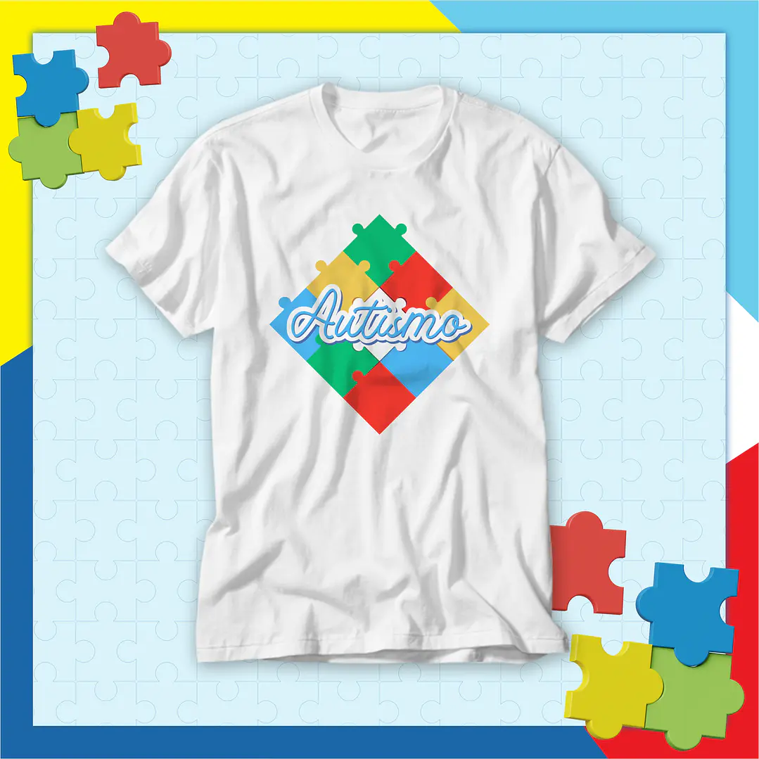 20 Artes para Camisa Autismo Arquivo Editavél  6