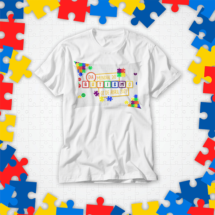 20 Artes para Camisa Autismo Arquivo Editavél  11