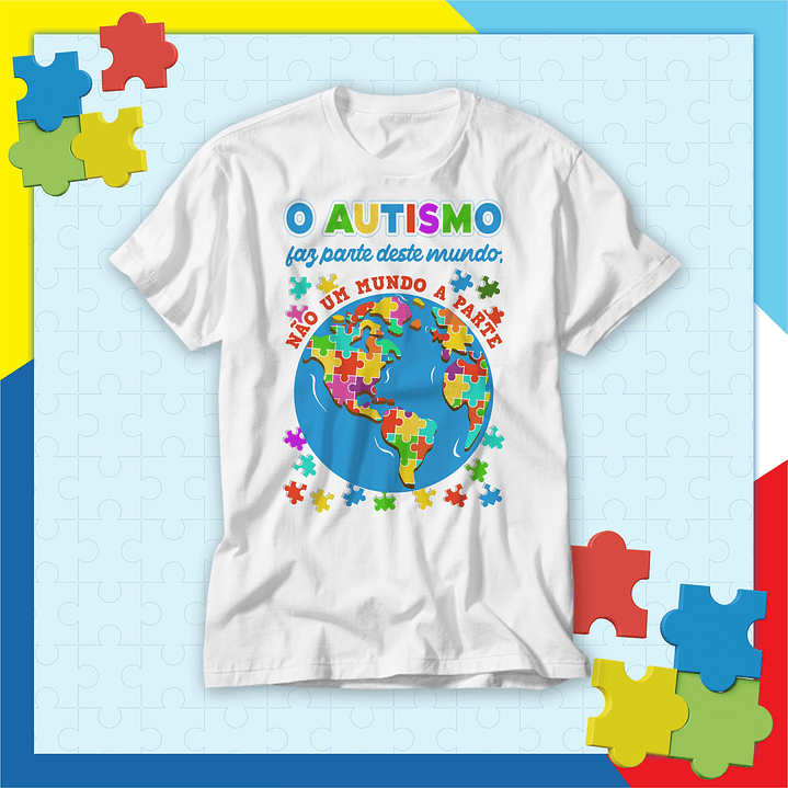 20 Artes para Camisa Autismo Arquivo Editavél  21