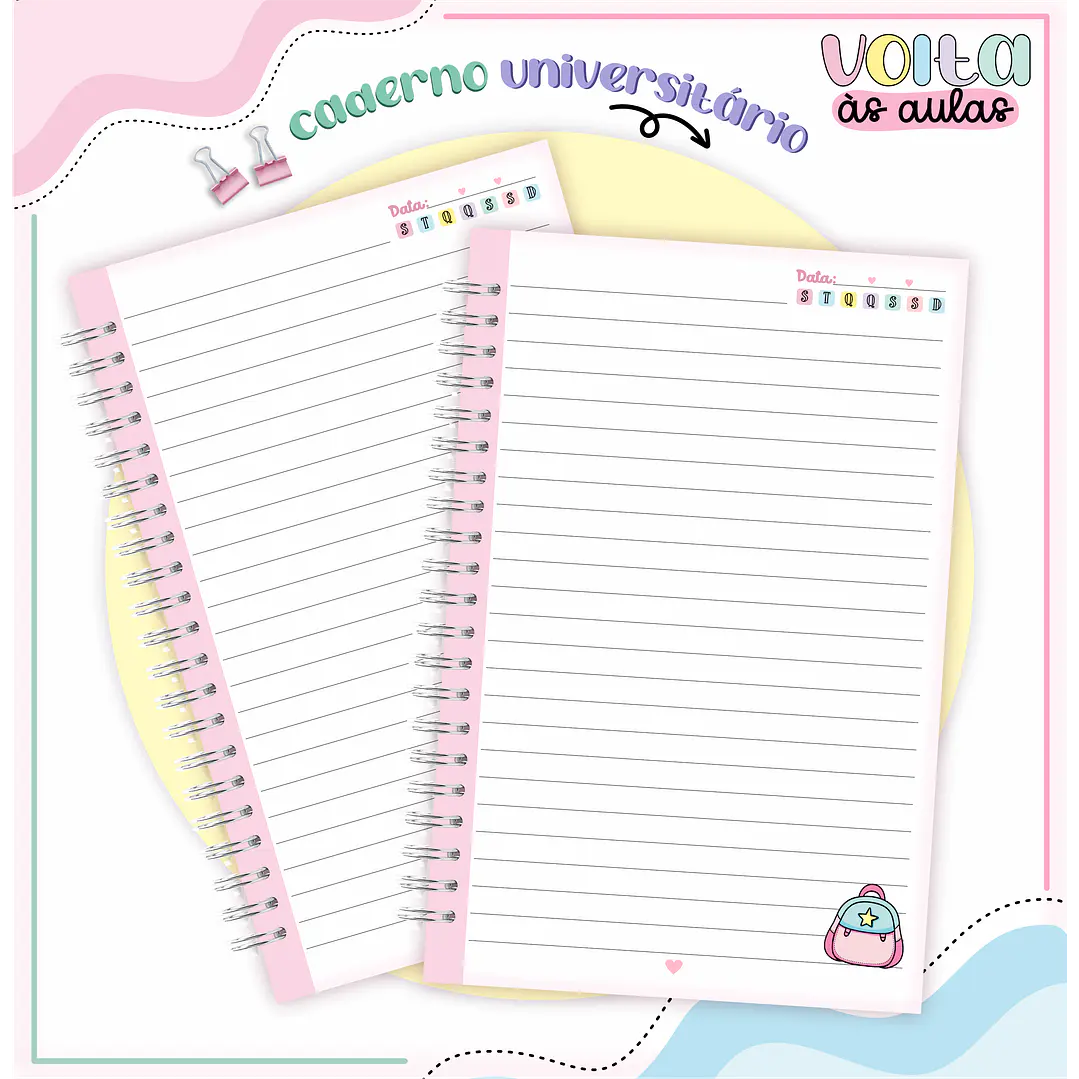 Arquivo para Encadernação e Sublimação Aluninhas em Pdf 9