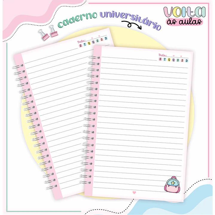 Arquivo para Encadernação e Sublimação Aluninhas em Pdf 9