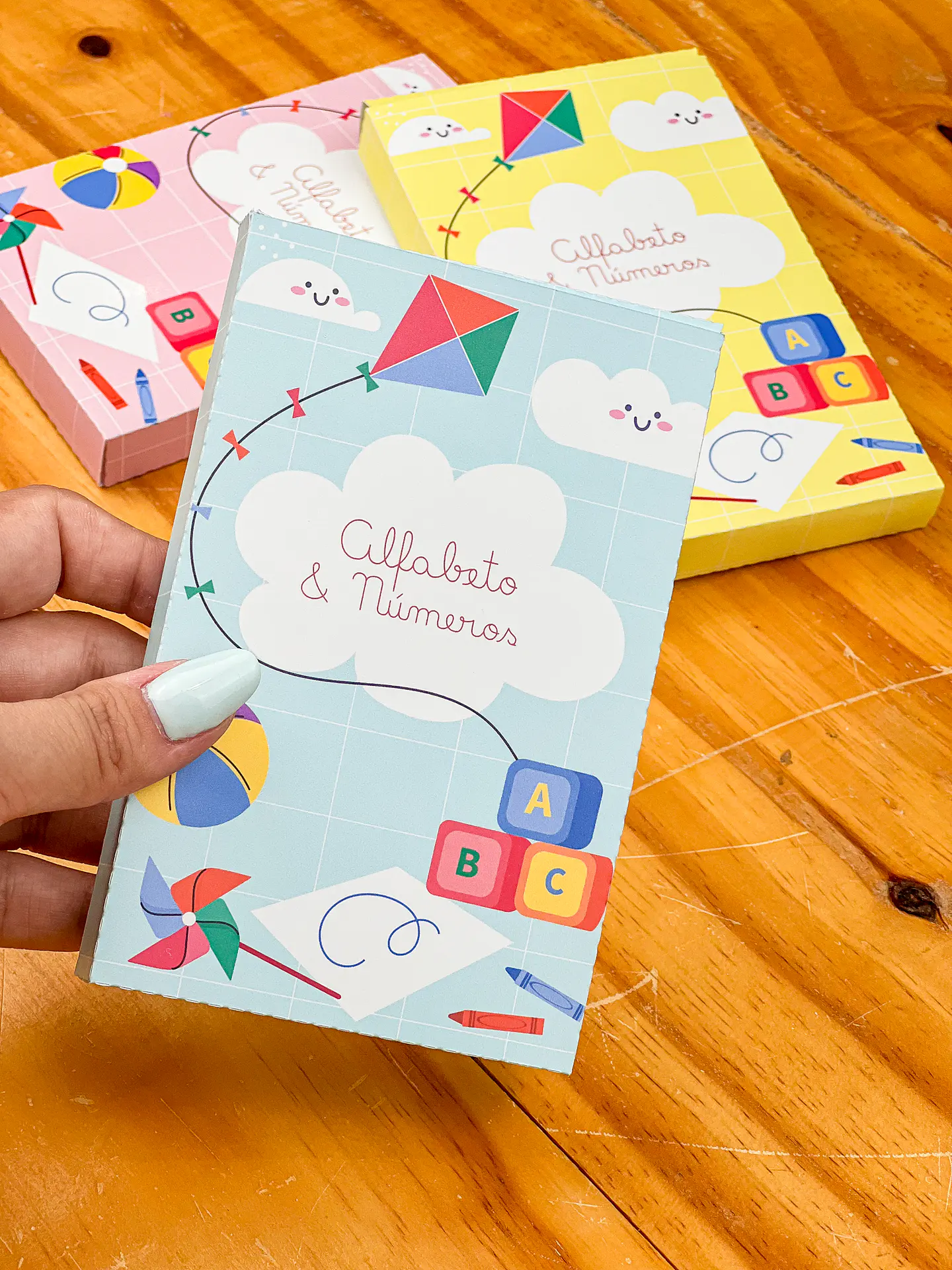 Arquivo para Card Letras e Numeros em Pdf 10