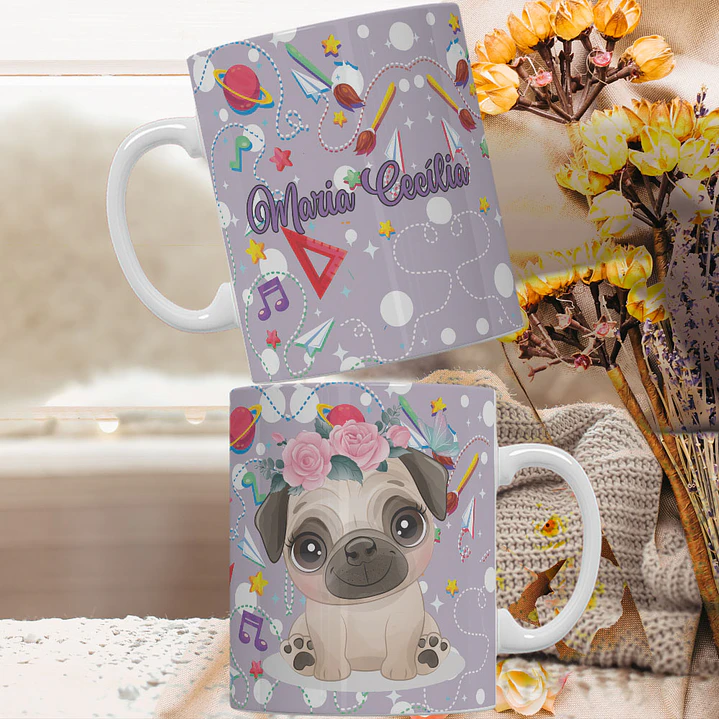 10 Artes para Caneca Volta as Aulas Arquivo Editavél  3