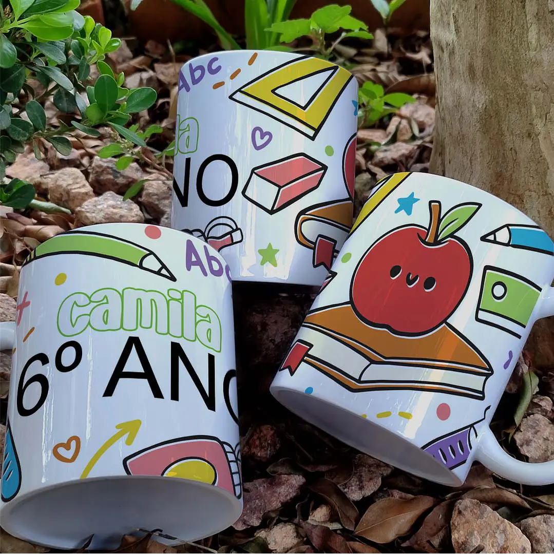 10 Artes para Caneca Volta as Aulas Arquivo Editavél   4