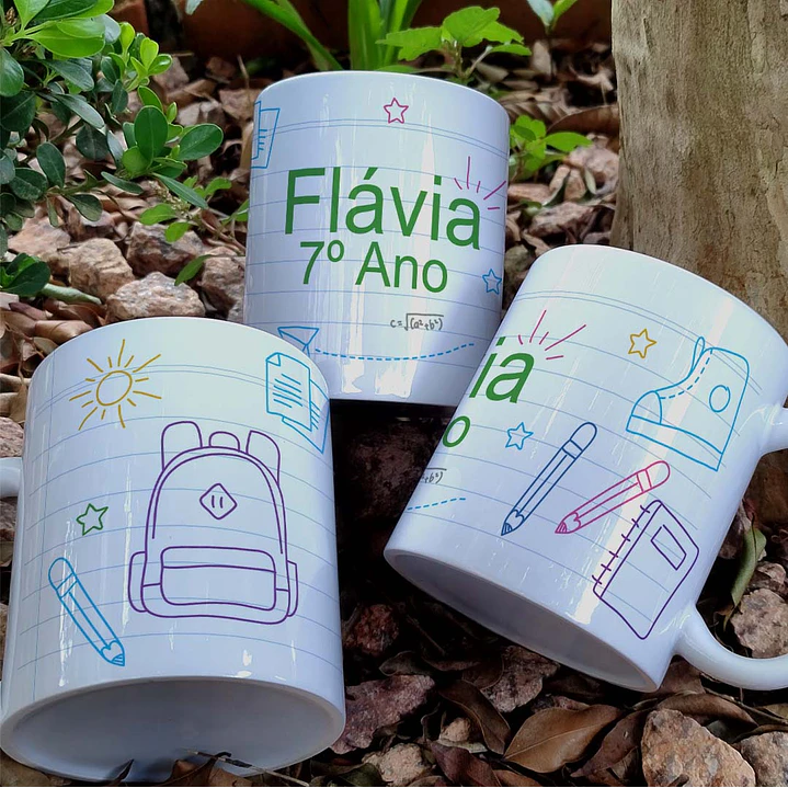 10 Artes para Caneca Volta as Aulas Arquivo Editavél   7