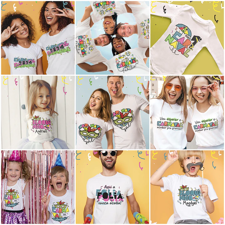 63 Artes para Camisa Carnaval Arquivo em Png 3