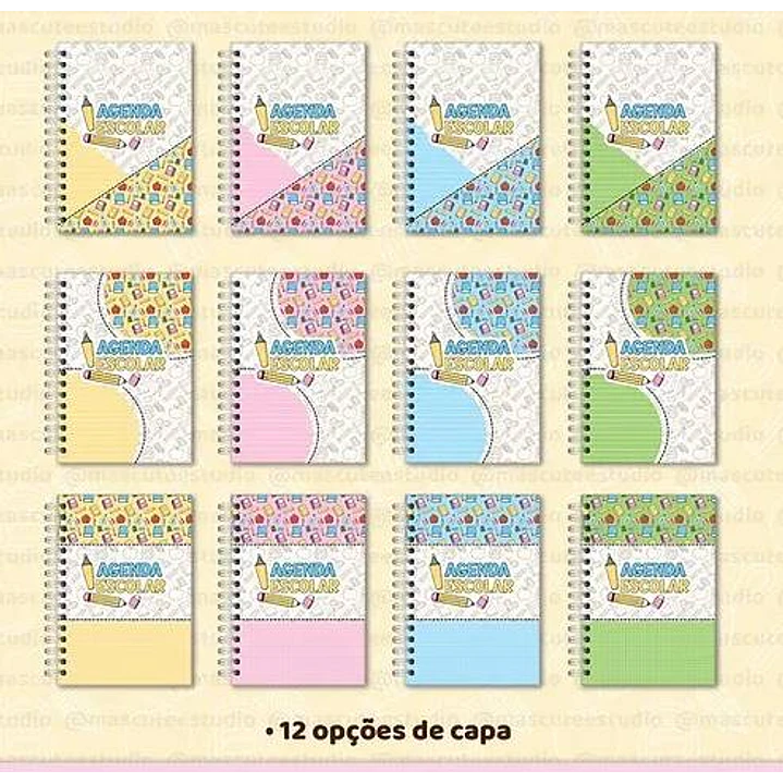 Combo Agendas Mais Kit digital Volta as Aulas Arquivo em Pdf   13