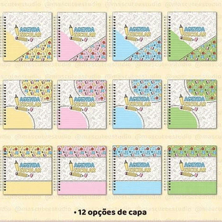 Combo Agendas Mais Kit digital Volta as Aulas Arquivo em Pdf   14