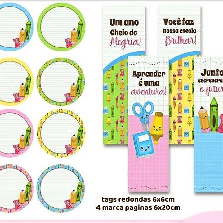 Combo Agendas Mais Kit digital Volta as Aulas Arquivo em Pdf   7