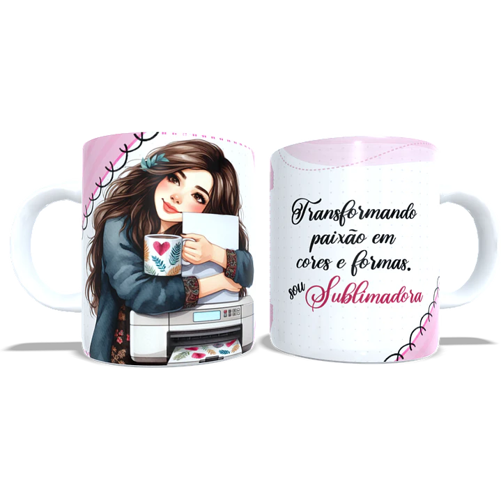 4 Artes para Caneca Sublimadora Arquivo em Jpg 1