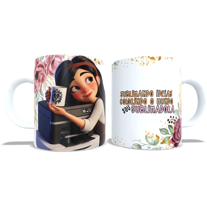 4 Artes para Caneca Sublimadora Arquivo em Jpg 3