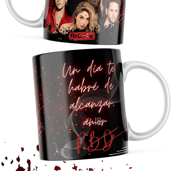 7 Artes para Caneca e Camisa Rebeldes RBD Arquivo em Jpg 3