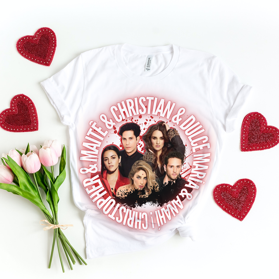 7 Artes para Caneca e Camisa Rebeldes RBD Arquivo em Jpg 7