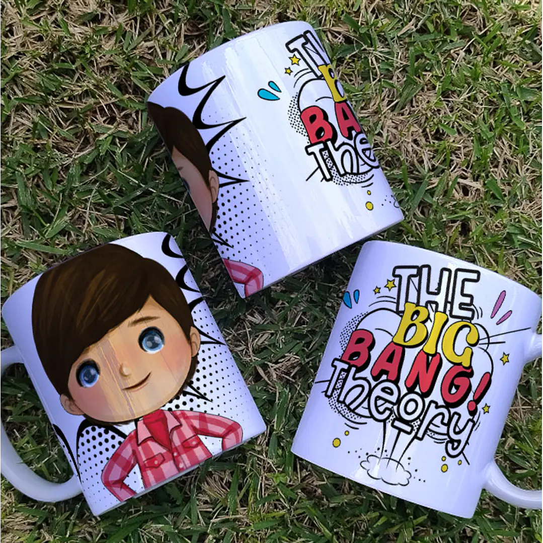 7 Artes para Caneca The Big Theory Arquivo em Jpg 5