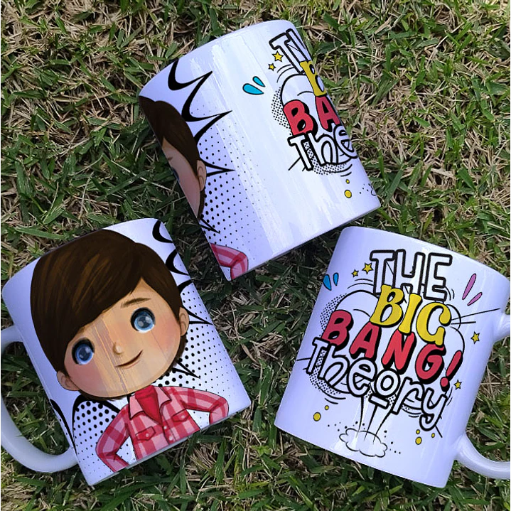 7 Artes para Caneca The Big Theory Arquivo em Jpg 5
