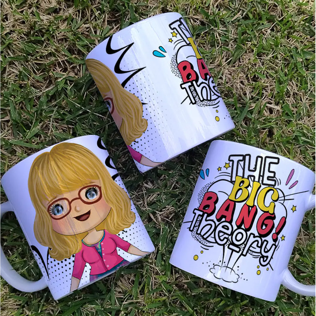 7 Artes para Caneca The Big Theory Arquivo em Jpg 6