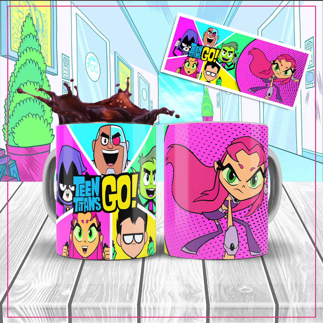 7 Artes para Caneca Titãs Arquivo Editável 4