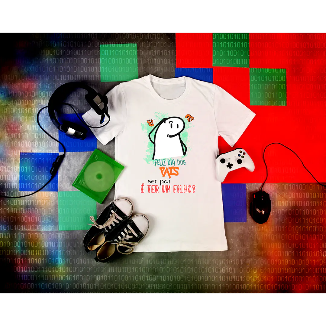8 Artes para Camisa Flork Dia dos Pais Arquivo em Png 6