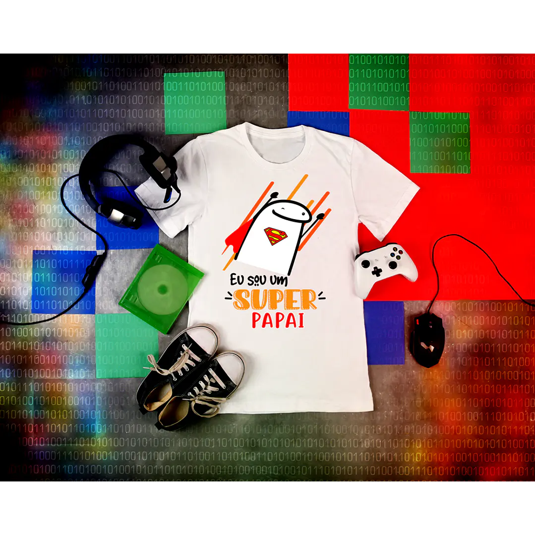 8 Artes para Camisa Flork Dia dos Pais Arquivo em Png 8