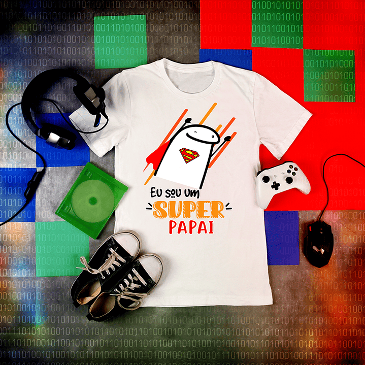 8 Artes para Camisa Flork Dia dos Pais Arquivo em Png 8