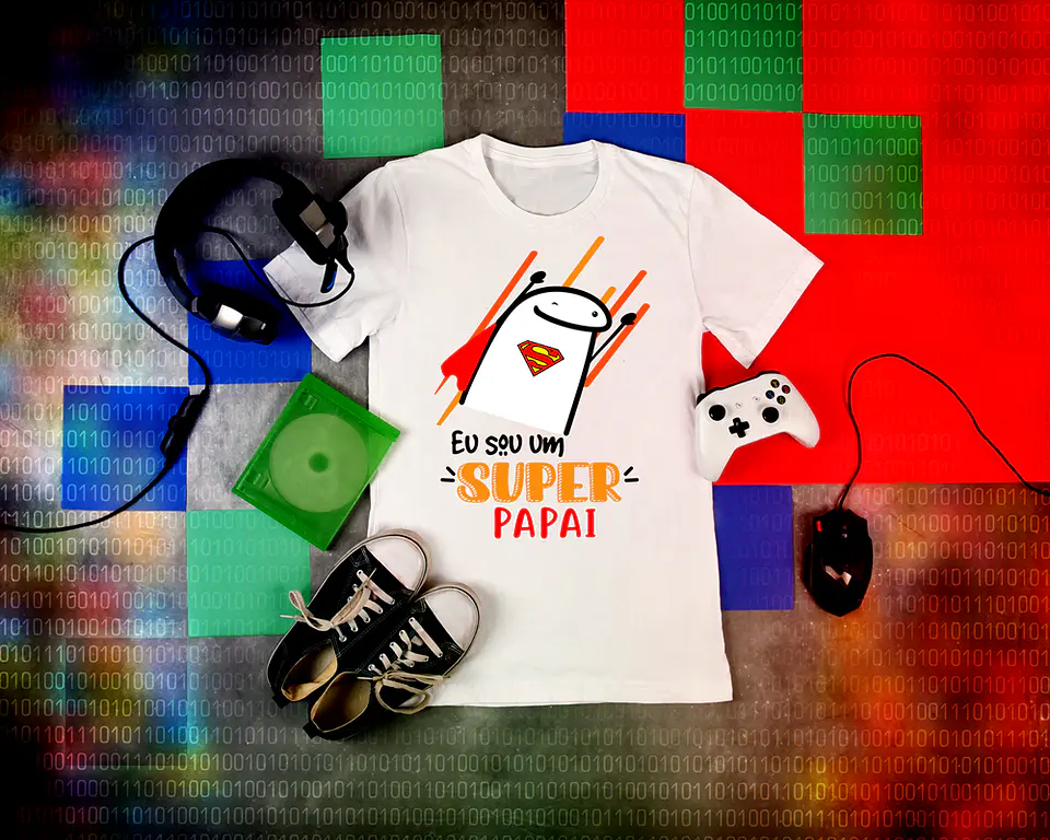 8 Artes para Camisa Flork Dia dos Pais Arquivo em Png 8