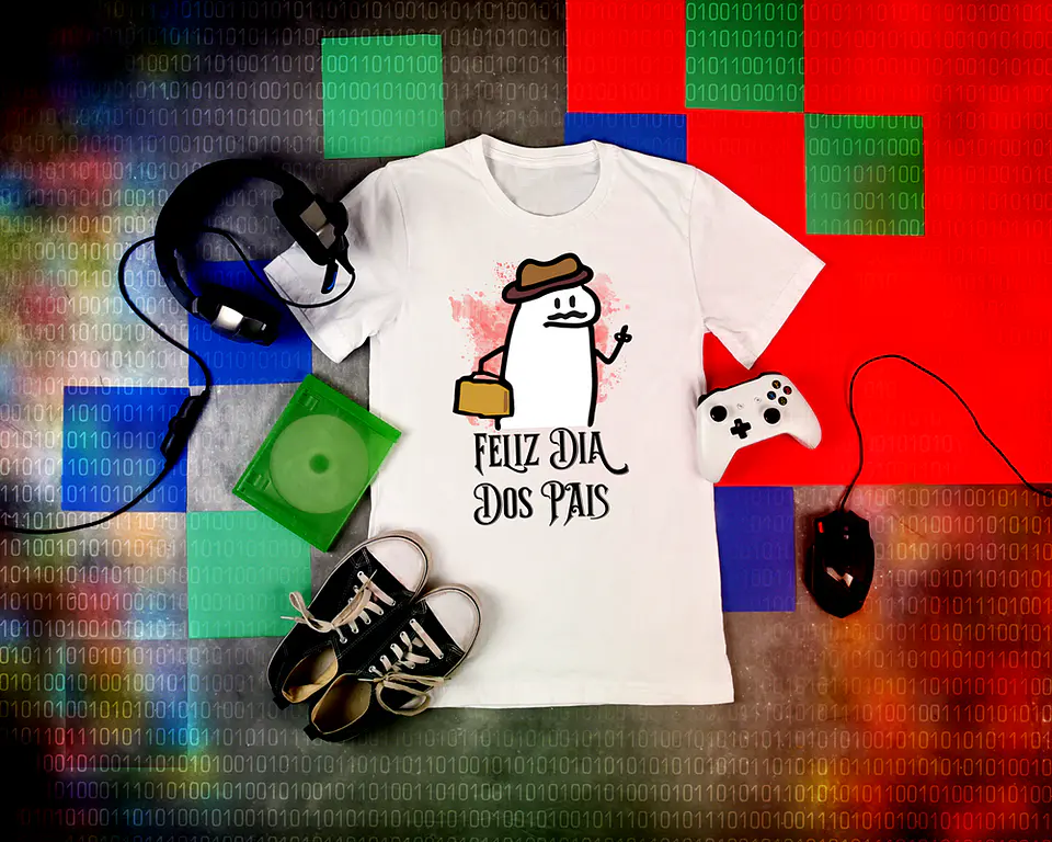 8 Artes para Camisa Flork Dia dos Pais Arquivo em Png 9