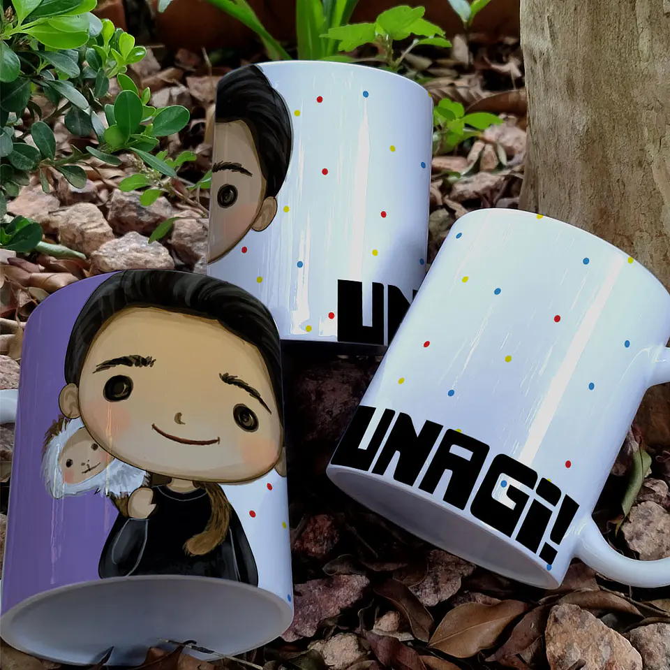 8 Artes para Caneca Friends Personagens Arquivo em Jpg 7