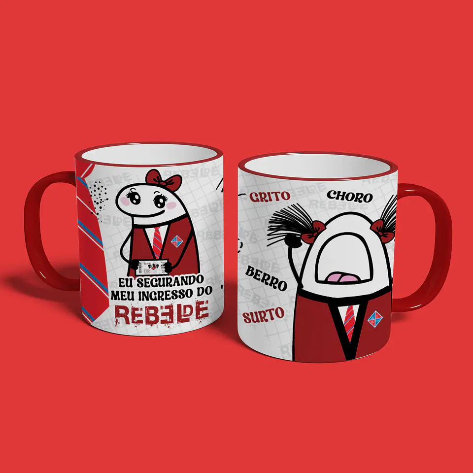 9 Artes para Caneca e Camisa Flork Rebeldes RBD Arquivo em Jpg  5