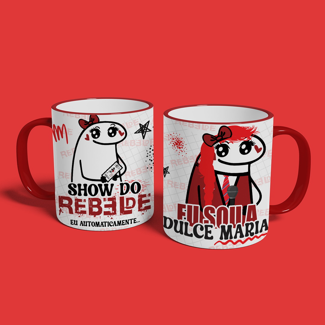 9 Artes para Caneca e Camisa Flork Rebeldes RBD Arquivo em Jpg  6