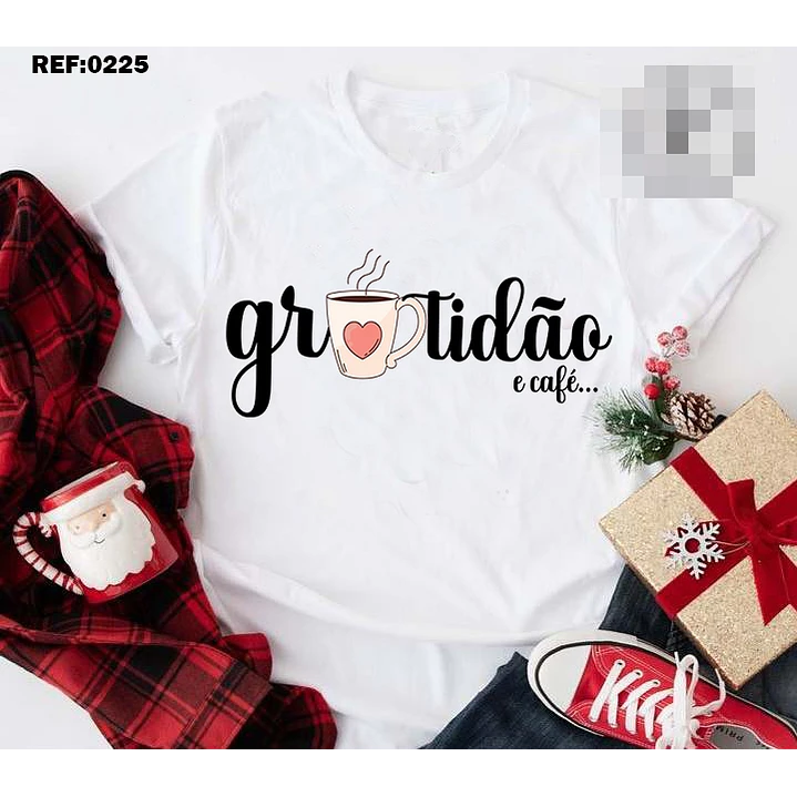 10 Artes para Camisa Gratidão Arquivo Editável  10