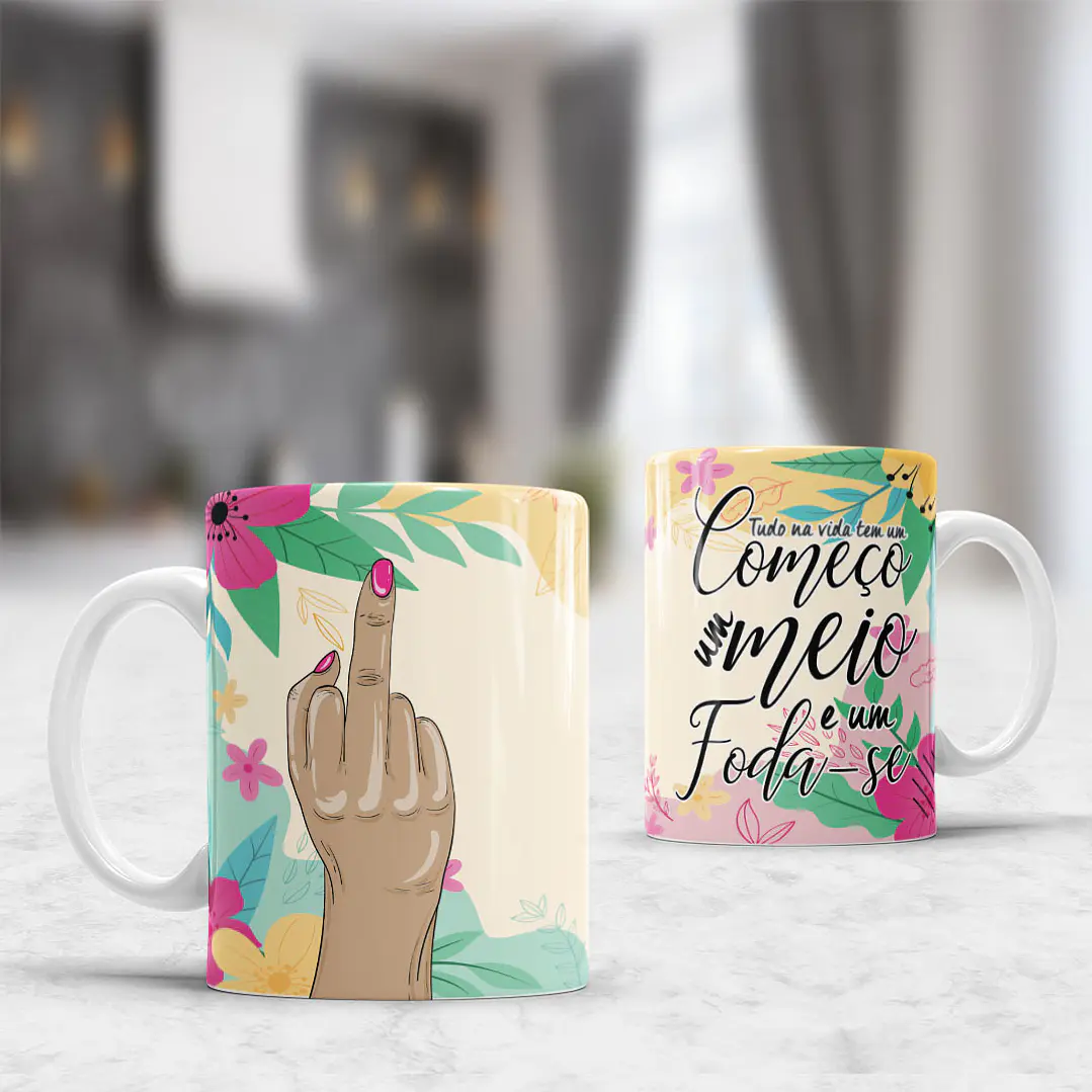 10 Artes para Caneca Frases Sinceras Arquivo Editável 10