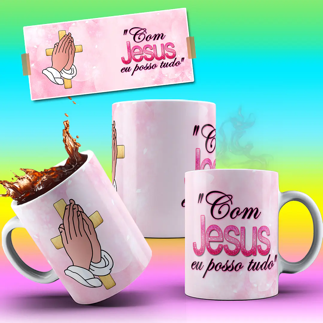 10 Artes para Caneca Leão de Judá Arquivo em Jpg 8