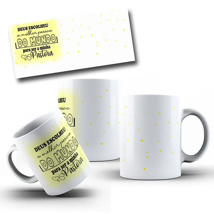 10 Artes para Caneca Pastor e Pastora Igreja Arquivo em Jpg 8