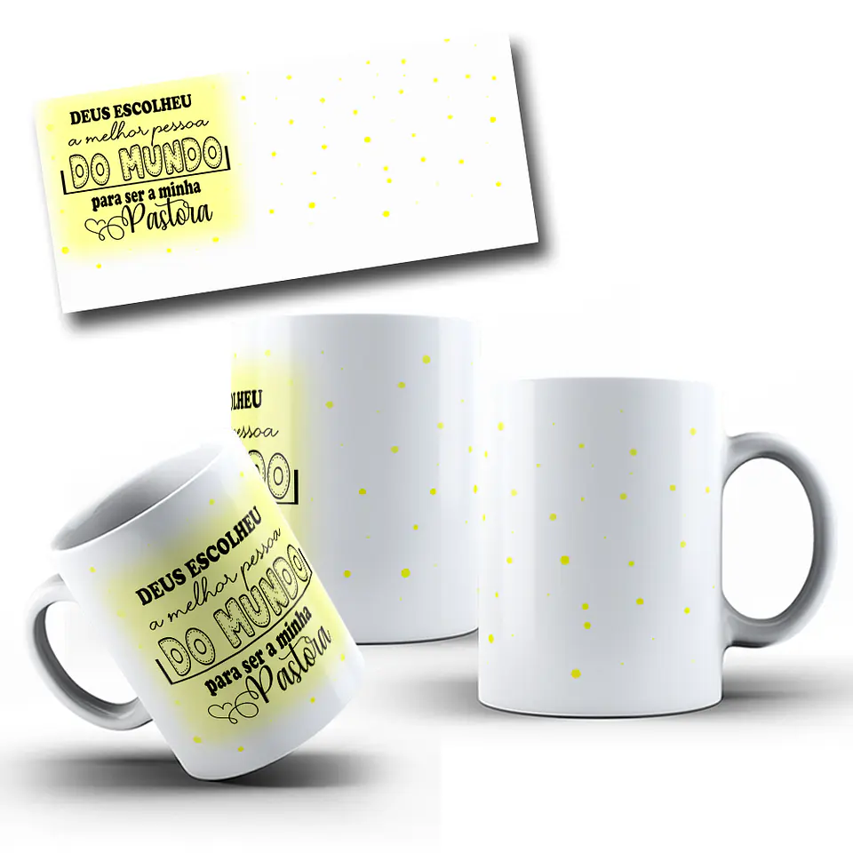 10 Artes para Caneca Pastor e Pastora Igreja Arquivo em Jpg 8