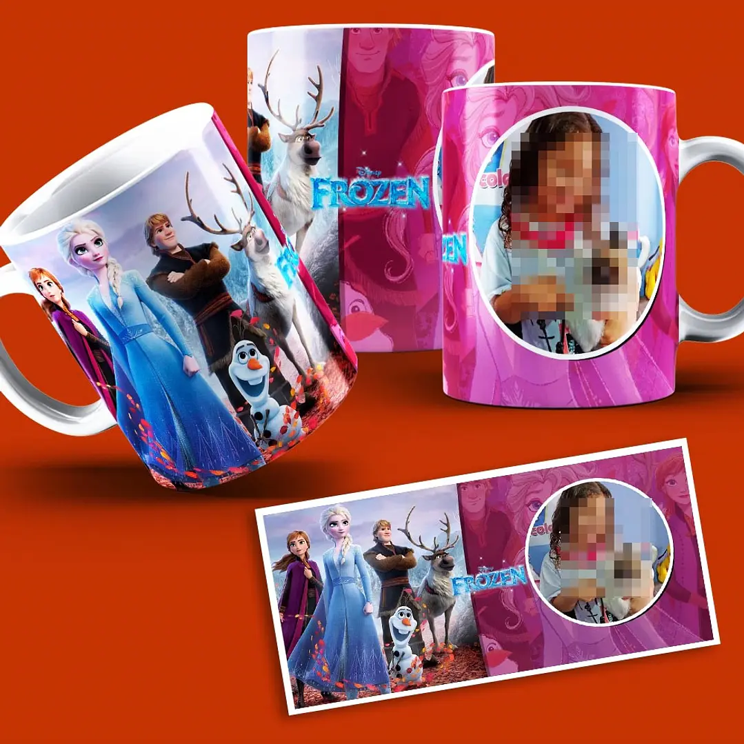 11 Artes para Caneca Desenhos Infantil Personagens Arquivo em Jpg 4