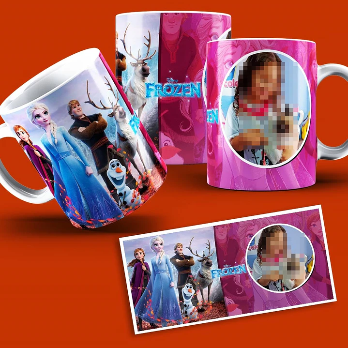 11 Artes para Caneca Desenhos Infantil Personagens Arquivo em Jpg 4