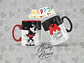 12 Artes para Caneca Disney Mickey Personagens Arquivo em Jpg - Thumbnail 3