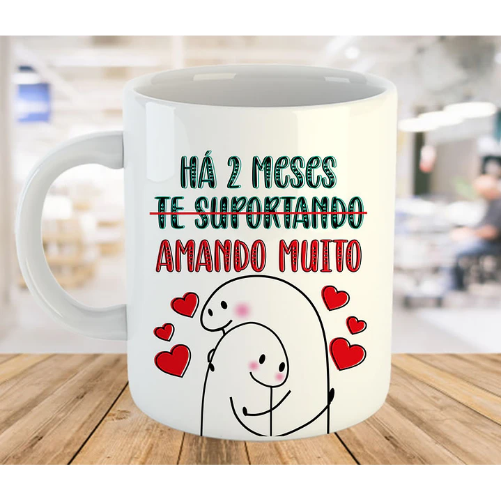 12 Artes para Caneca Flork Meses de Namoro Arquivo em Jpg 2
