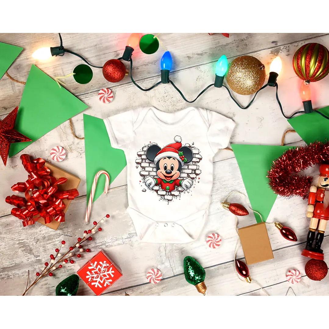 14 Artes para Caneca e Camisa Natal Mickey Arquivo em Png 12