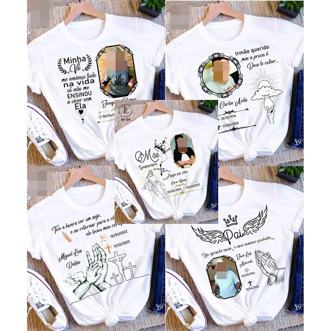15 Artes para Caneca e Camisa Finados Arquivo Editável  1