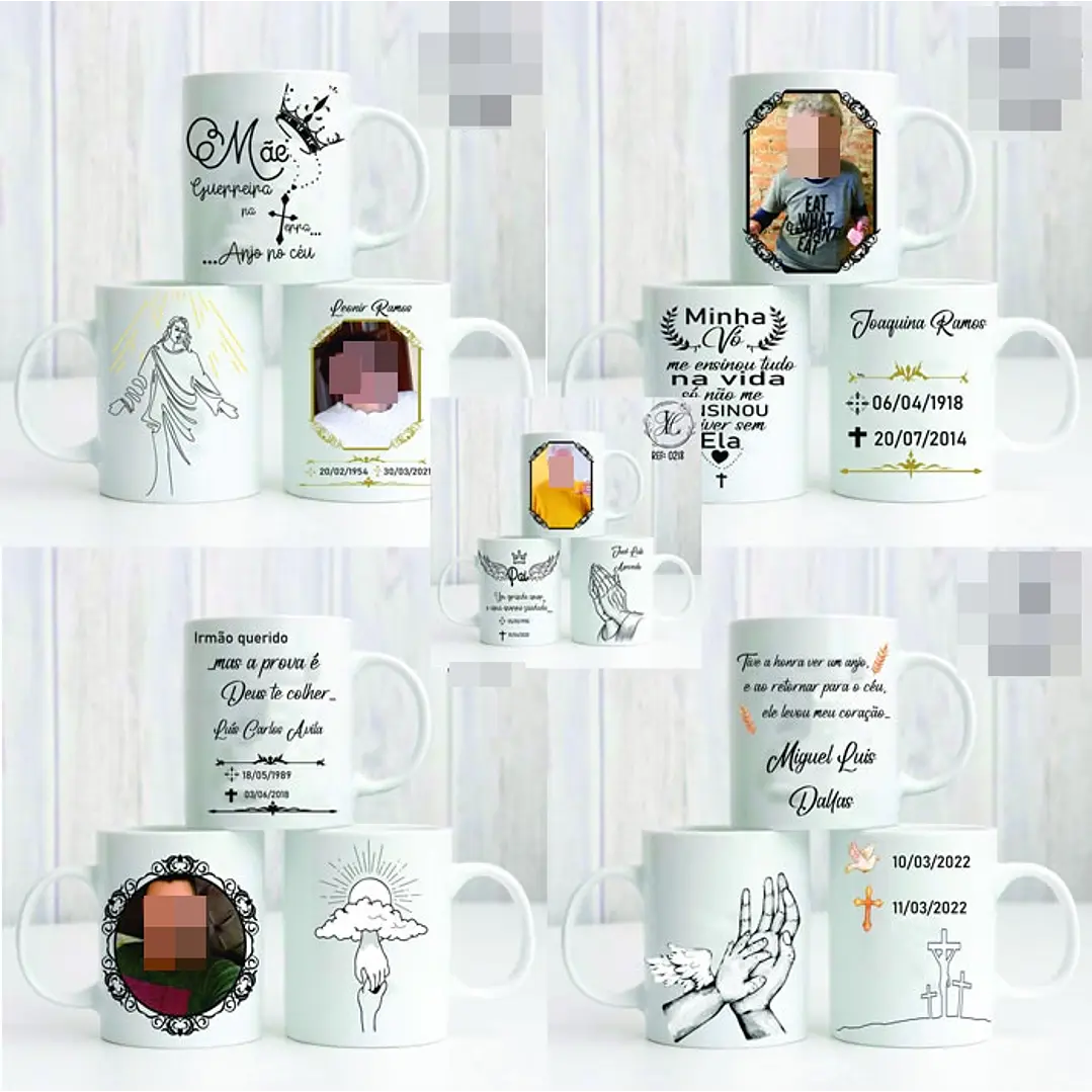15 Artes para Caneca e Camisa Finados Arquivo Editável  2