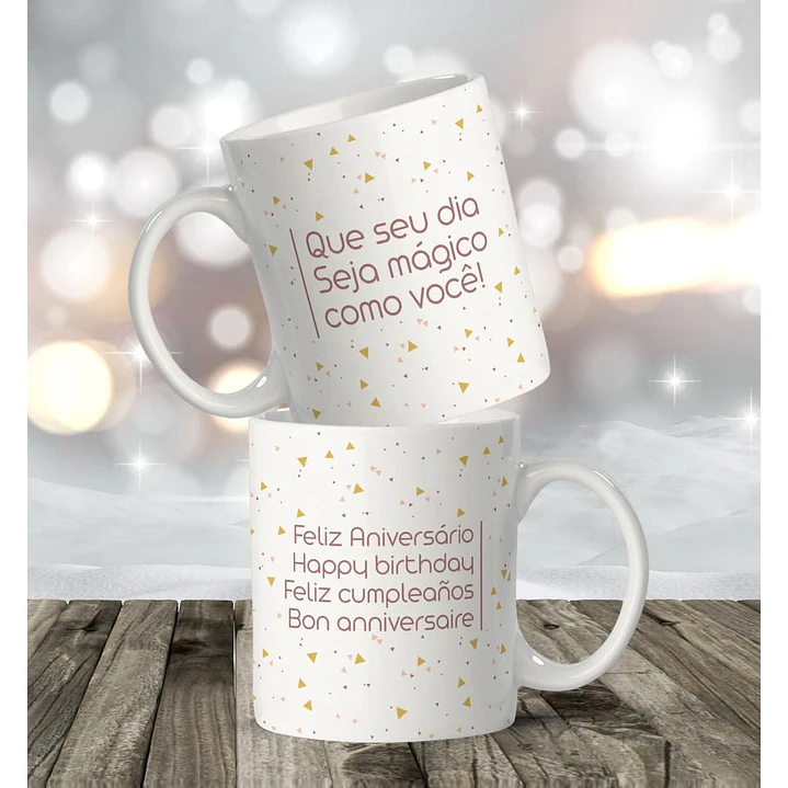 16 Artes para Caneca Aniversário Arquivo Editável  4