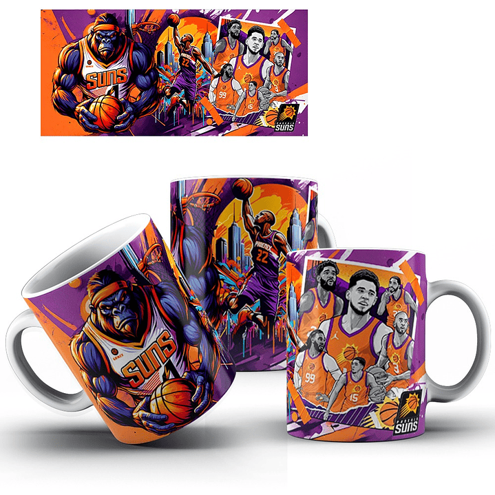 22 Artes para Caneca Basquete NBA Arquivo em Jpg 12