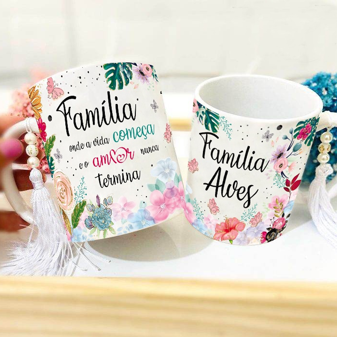 22 Artes para Caneca Frases Família Arquivo Editável 2