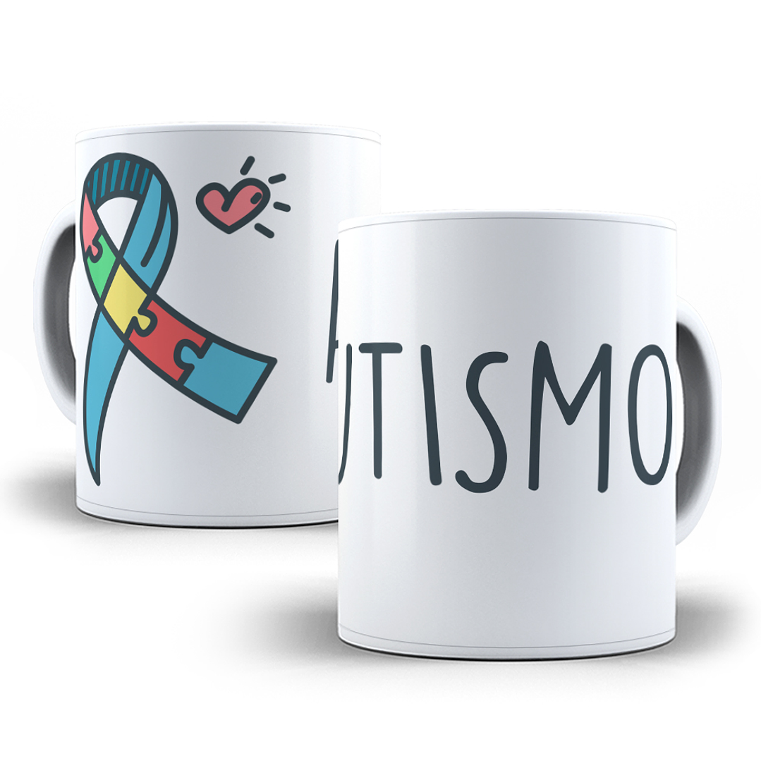 30 Artes para Caneca Autismo Arquivo em Jpg 6